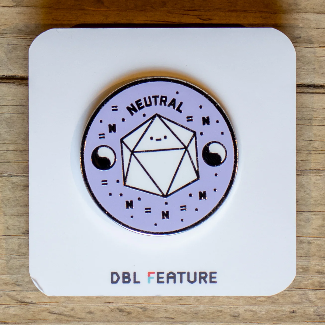 DBL Feature - True Neutral Enamel Pin