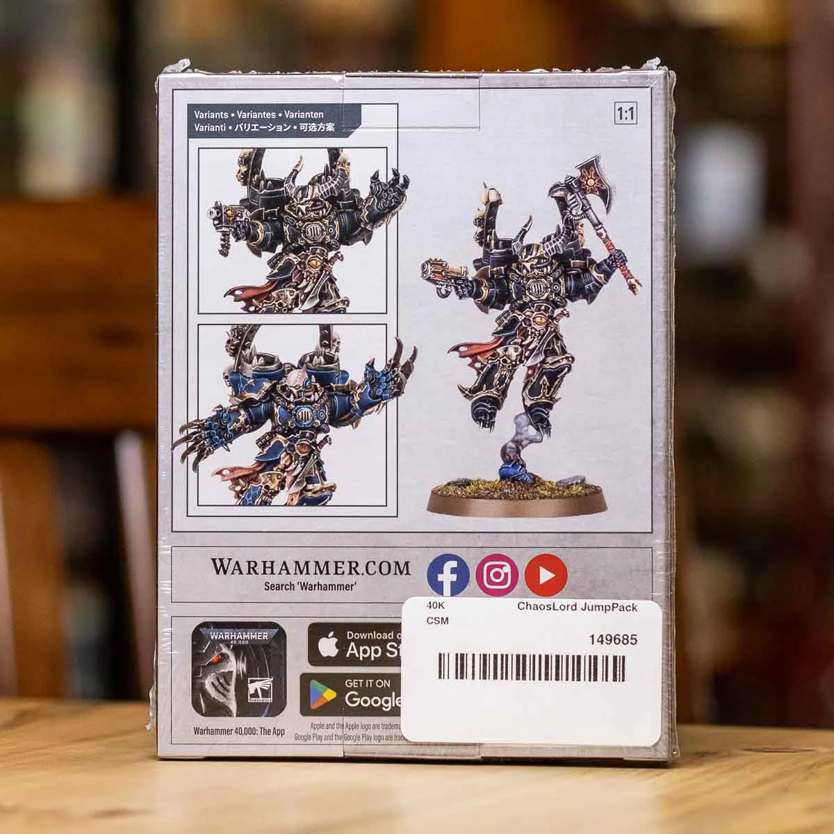 Warhammer 40K - Chaos Lord with Jump Pack - Image 2