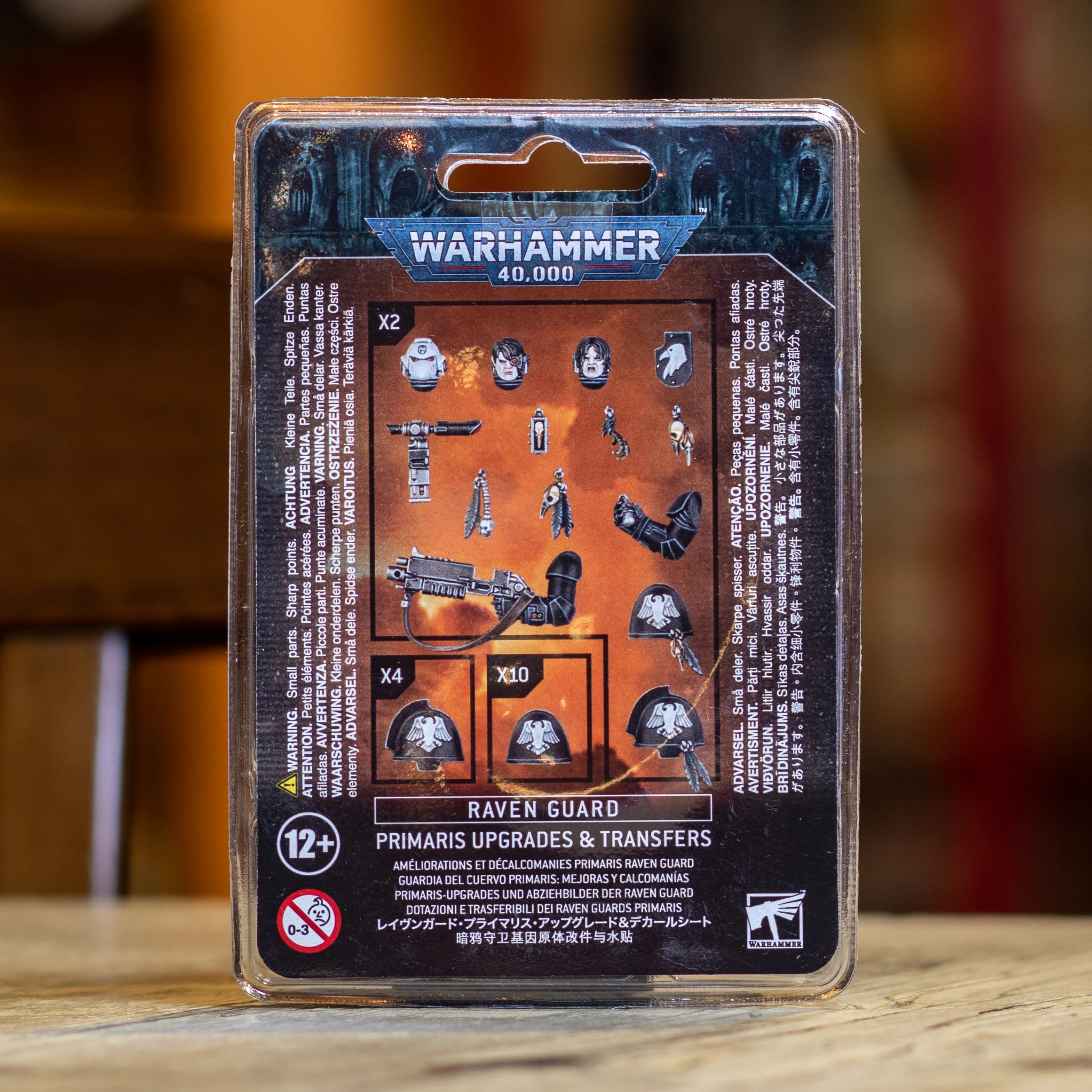 Warhammer 40K - Raven Guard Primaris Upgrades & Transfers